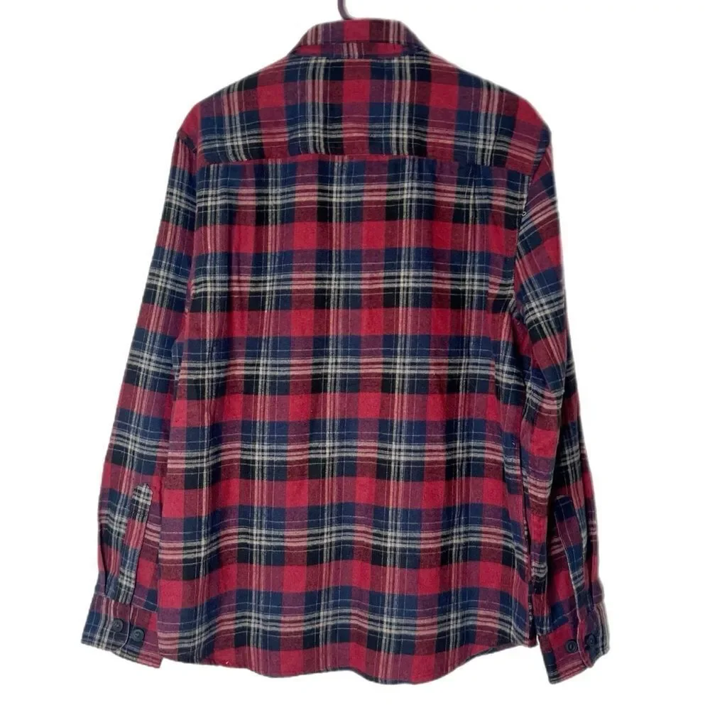 Coleman Men’s Button Down Collared Cotton Flannel Shirt NWT